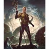Aquaman - Aquaman Premium Art Print by Fabian Schlaga