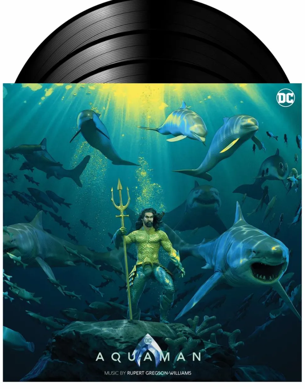 Aquaman - Original Motion Picture Soundtrack by Rupert Gregson-Williams 3xLP Deluxe Vinyl Record Edition