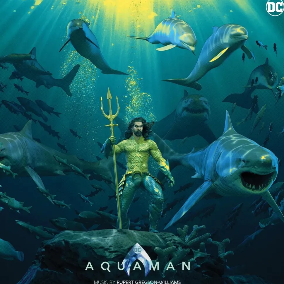 Aquaman - Original Motion Picture Soundtrack by Rupert Gregson-Williams 3xLP Deluxe Vinyl Record Edition