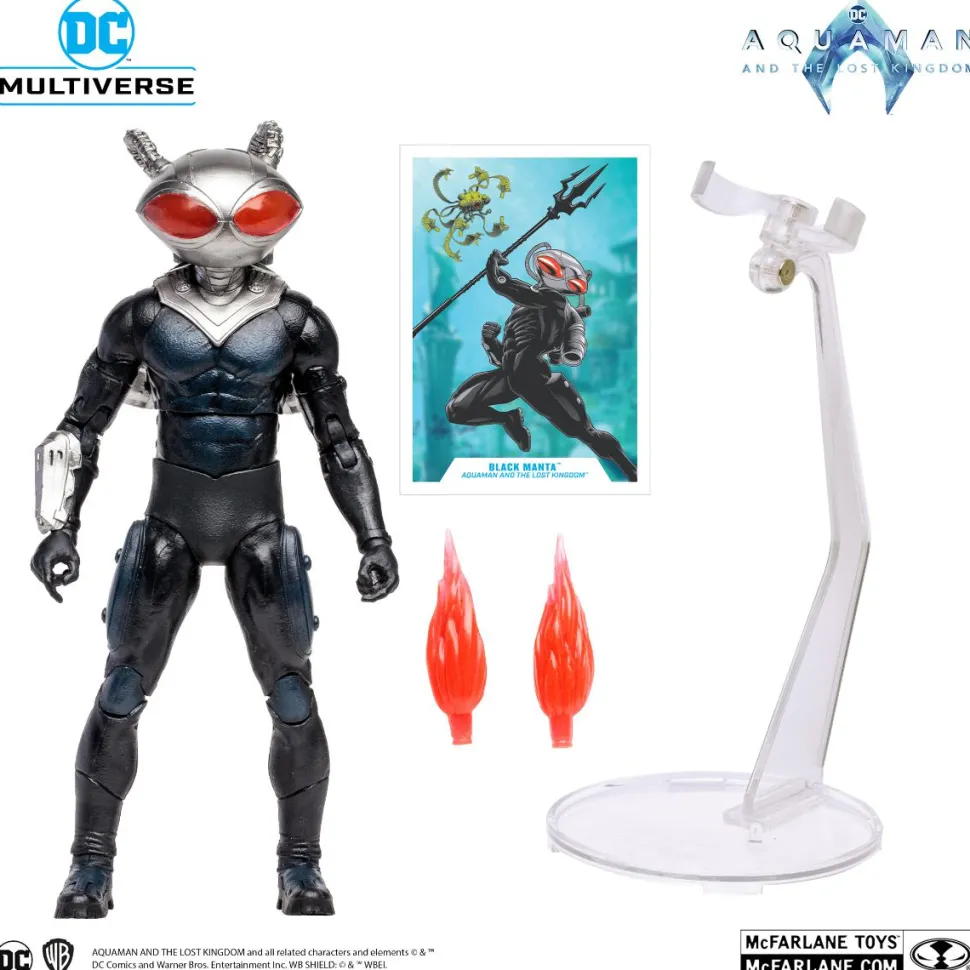 Aquaman and the Lost Kingdom - Black Manta DC Multiverse 7" Scale Action Figure