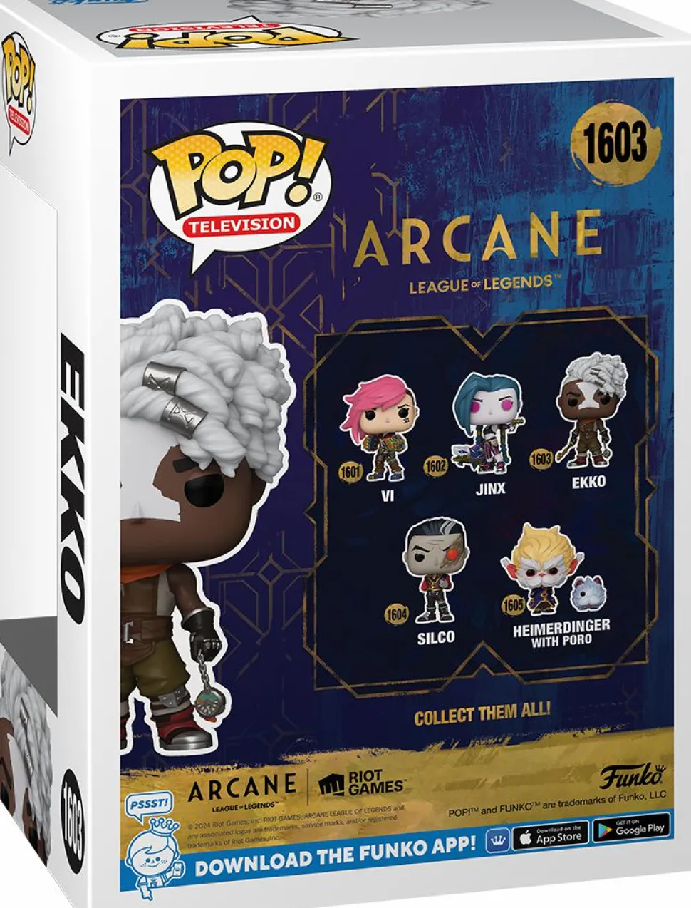 Arcane (2021) - Ekko Pop! Vinyl Figure
