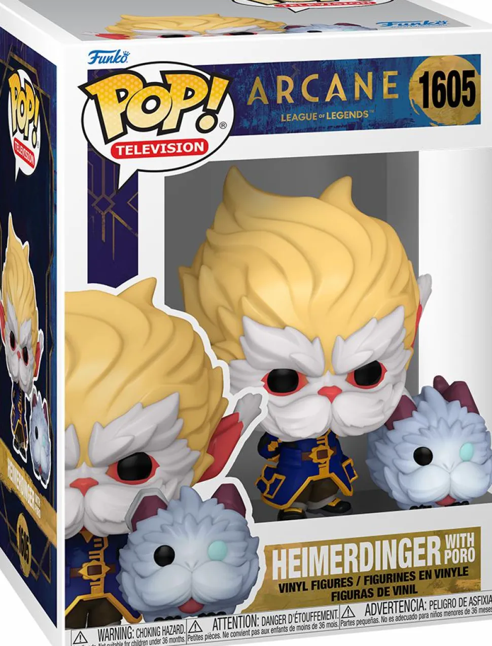 Arcane (2021) - Heimerdinger with Poro Pop! Vinyl Figure
