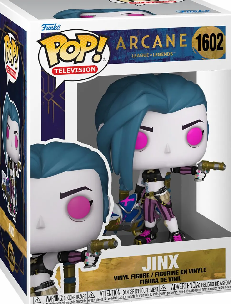 Arcane (2021) - Jinx Pop! Vinyl Figure