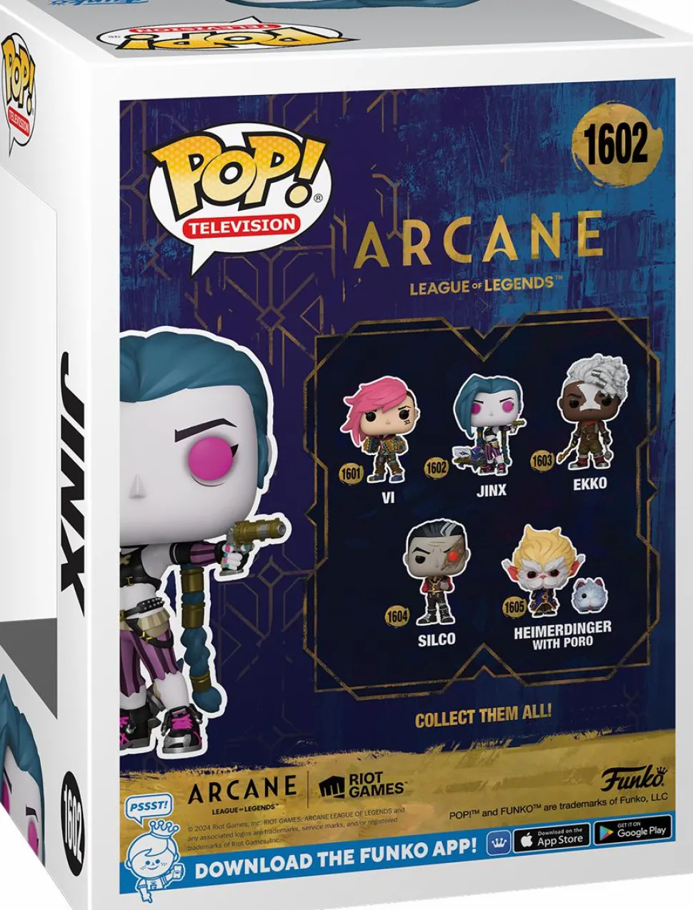 Arcane (2021) - Jinx Pop! Vinyl Figure