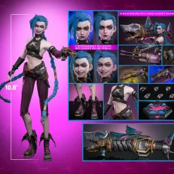 Arcane (2021): League of Legends - Jinx 1/6th Scale Hot Toys Action Figure