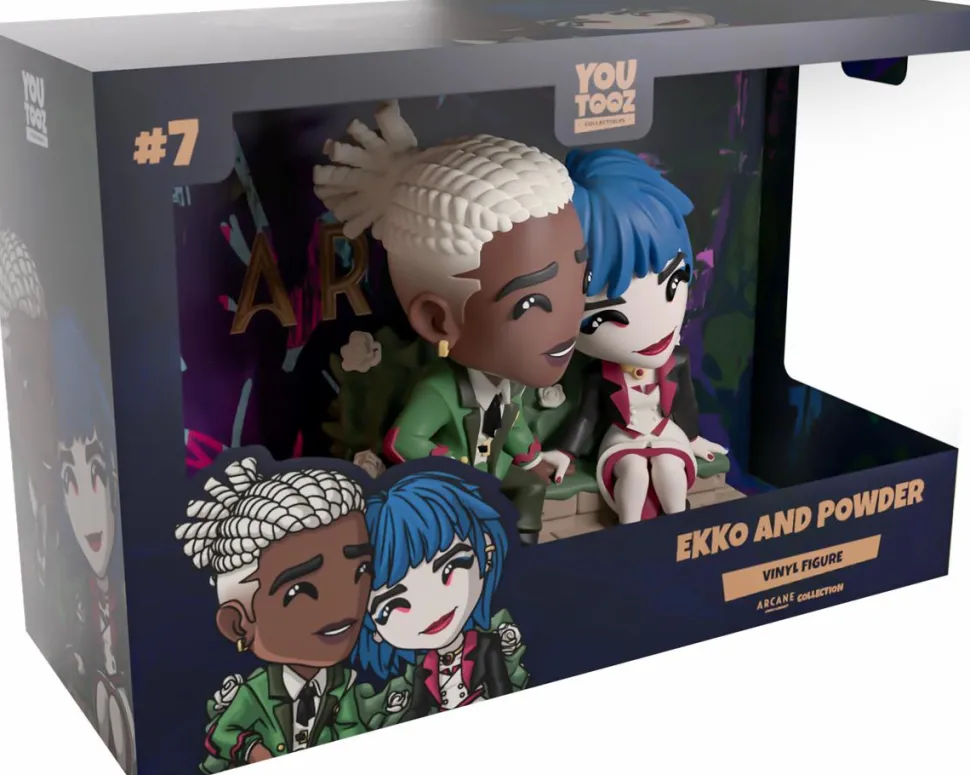 Arcane: League of Legends - Ekko and Powder 4.5" Vinyl Figure Diorama