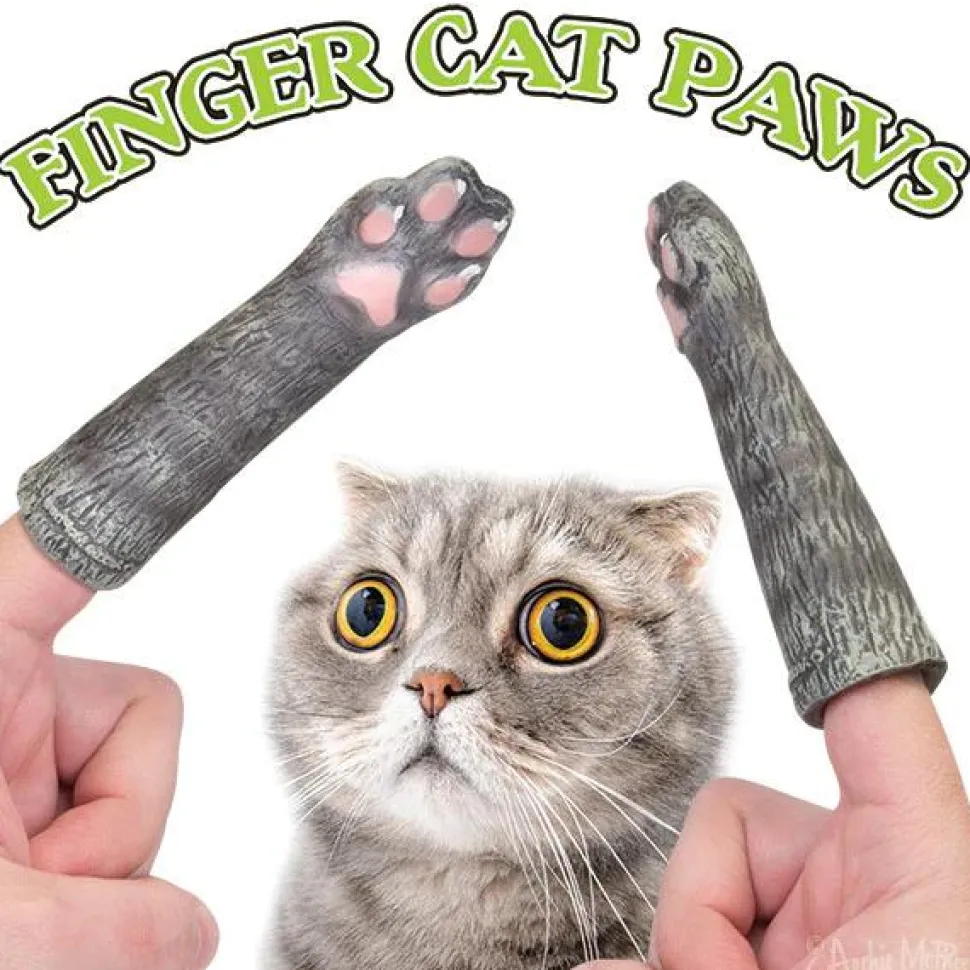 Archie McPhee - Cat Paw Finger Puppet (Single Unit)