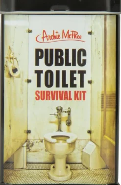 Archie McPhee - Public Toilet Survival Kit Tin