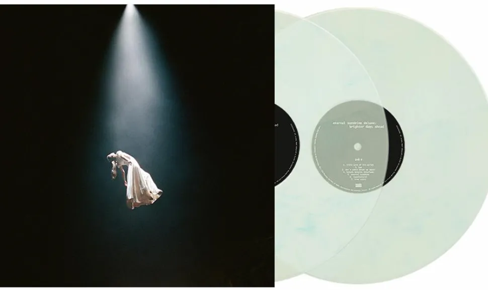 Ariana Grande - Eternal Sunshine Deluxe: Brighter Days Ahead 2xLP Vinyl Record (Translucent Green Marble Coloured Vinyl)
