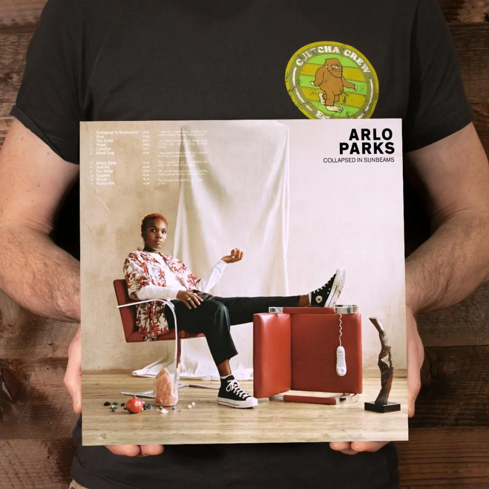 Arlo Parks - Collapsed in Sunbeams LP Vinyl Record (Deep Red Coloured Vinyl)