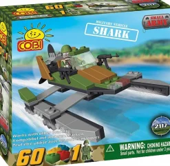 Army - 60 Piece Shark Military Vehicle