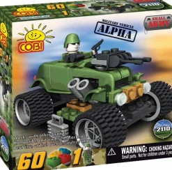 Army - Alpha Military Vehicle 60 Piece Cobi Construction Set