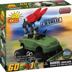 Army - Charlie Military Vehicle 60 Piece Cobi Construction Set