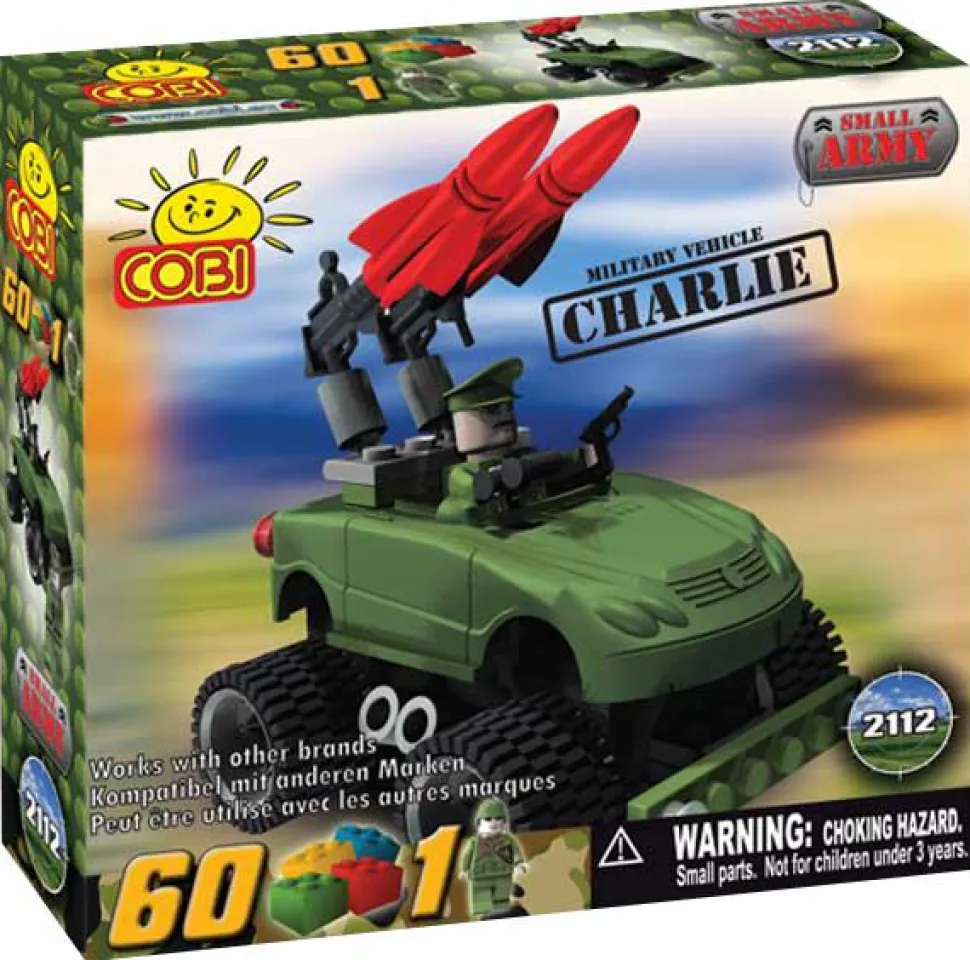 Army - Charlie Military Vehicle 60 Piece Cobi Construction Set