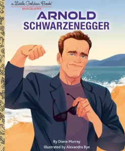 Arnold Schwarzenegger - A Little Golden Book Biography Hardcover Book