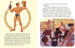 Arnold Schwarzenegger - A Little Golden Book Biography Hardcover Book
