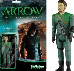 Arrow - Green Arrow Unmasked ReAction 3.75" Action Figure (2015 Summer Convention Exclusive)