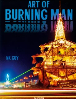 Art of Burning Man by NK Guy Hardcover Book