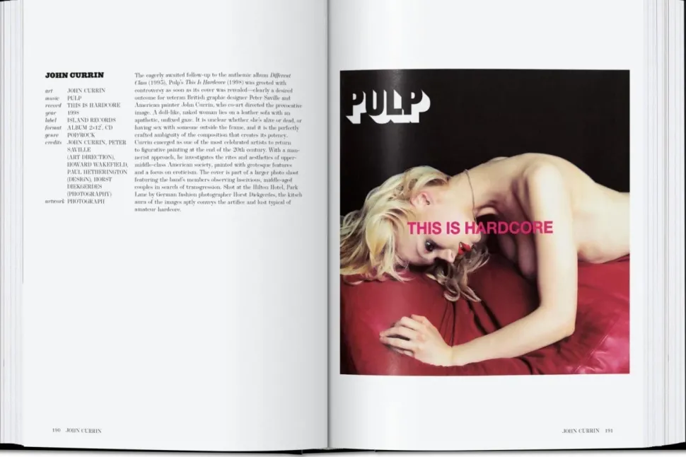 Art Record Covers by Francesco Spampinato Taschen 40th Anniversary Edition Hardcover Book