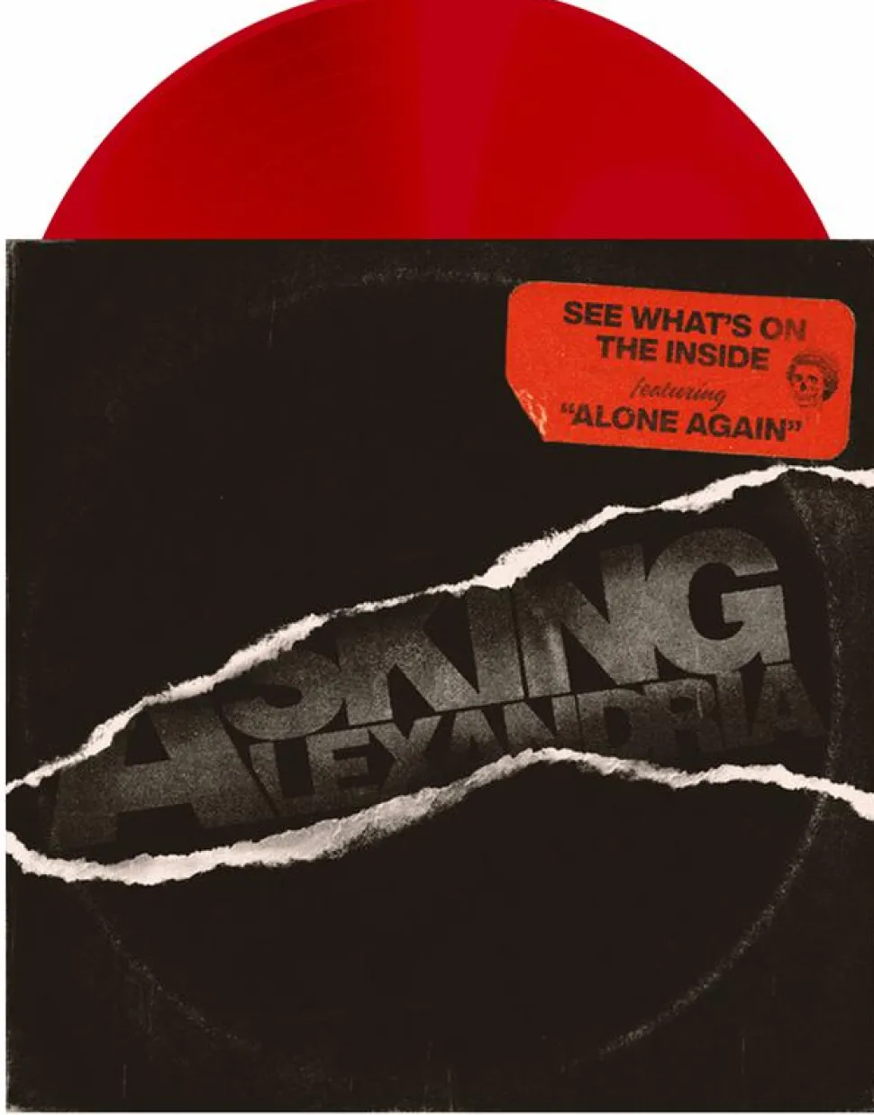 Asking Alexandria - See What's on the Inside LP Vinyl Record (Red Coloured Vinyl)
