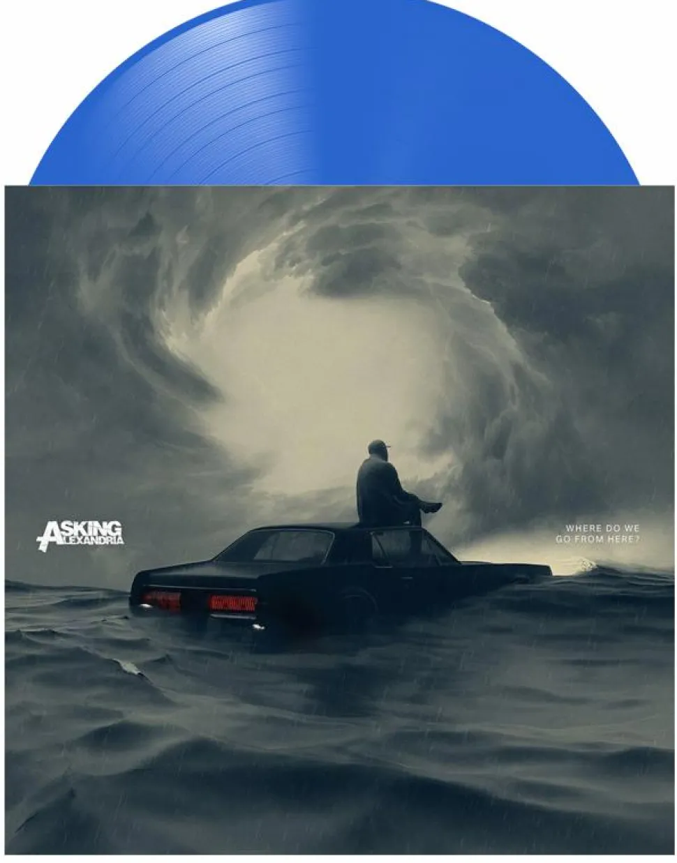 Asking Alexandria - Where Do We Go From Here? LP Vinyl Record (Aqua Coloured Vinyl)