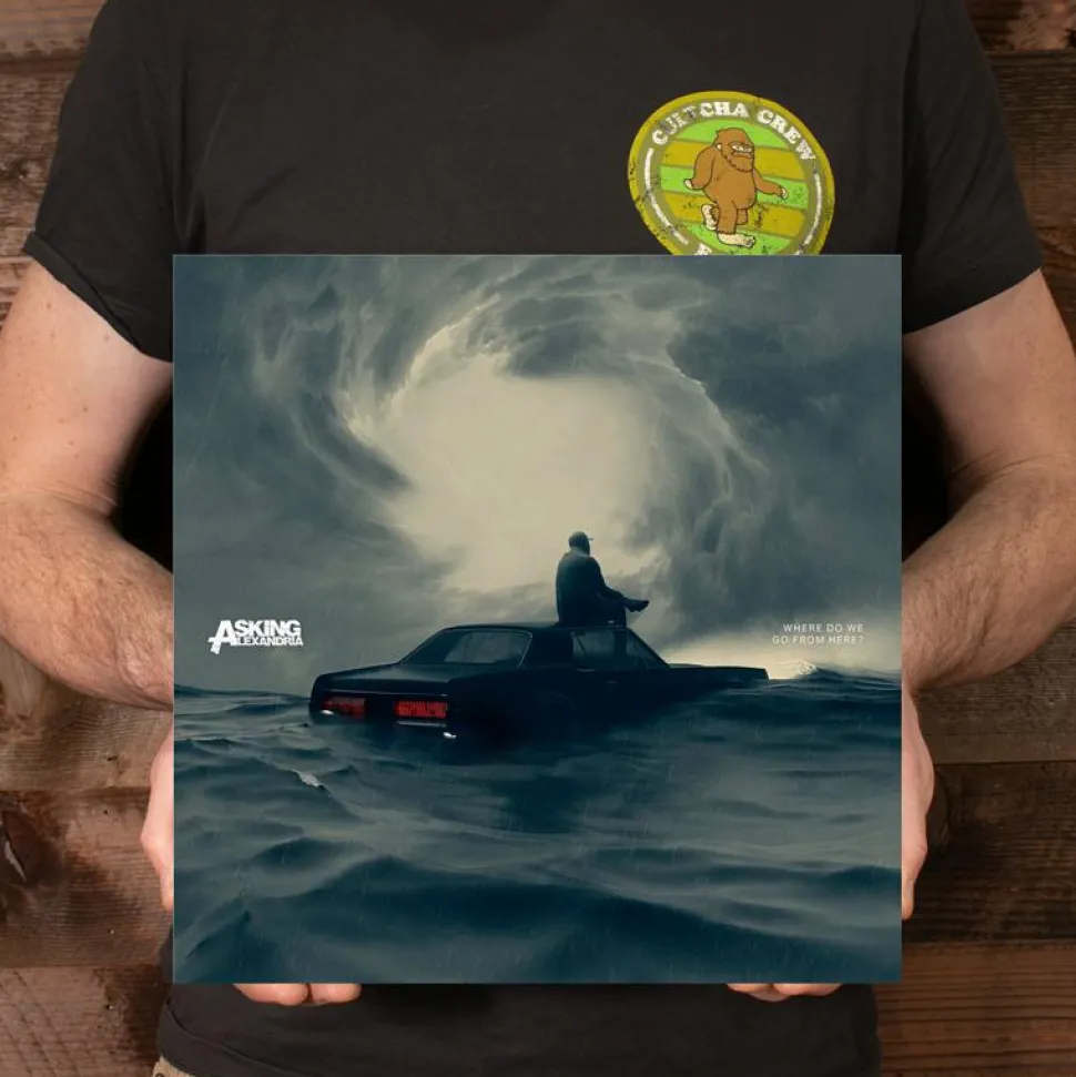 Asking Alexandria - Where Do We Go From Here? LP Vinyl Record (Aqua Coloured Vinyl)