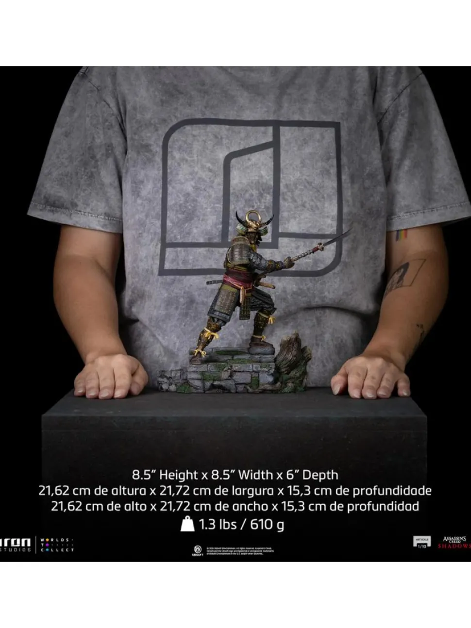 Assassin's Creed Shadows - Yasuke 1/10th Scale Statue