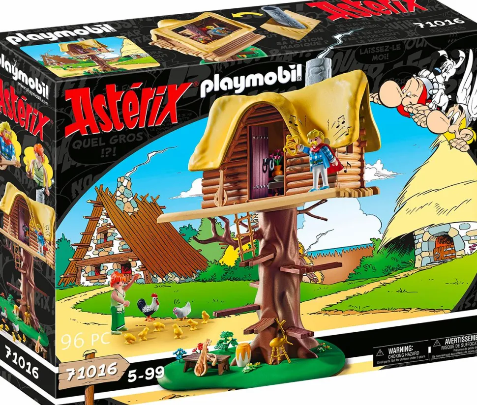 Asterix - Playmobil Cacofonix with Tree House (71016)