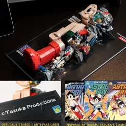 Astro Boy - Astro Boy Mechanical Clear Version Building Block Construction Set (1250 Pieces)