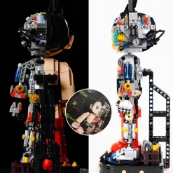 Astro Boy - Astro Boy Mechanical Clear Version Building Block Construction Set (1250 Pieces)