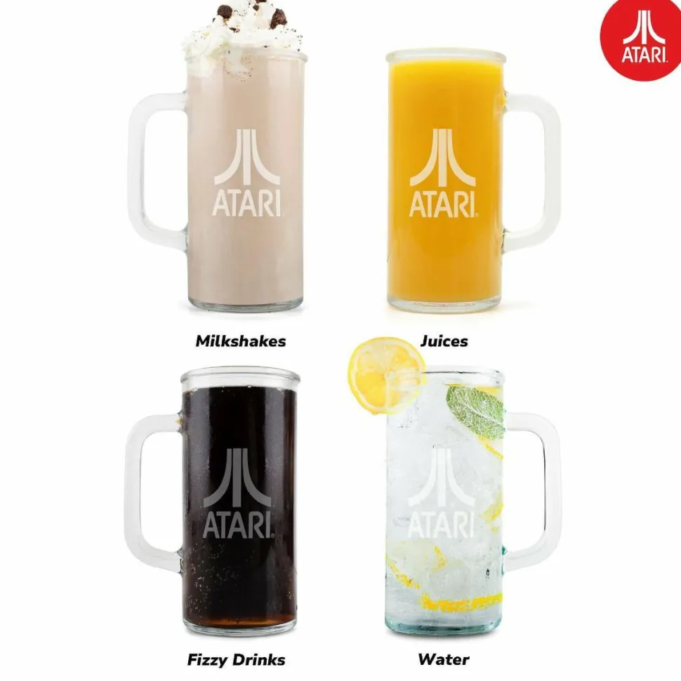 Atari - Atari Logo Beer Pint Glass