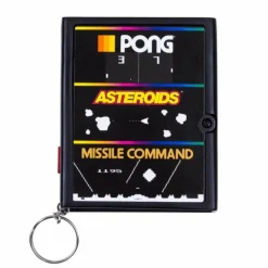 Atari - Cartridge Console Handheld Arcade Game Keyring (3-in-1)