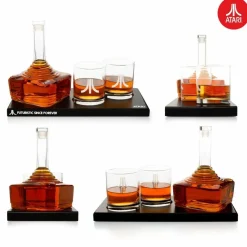 Atari - CX-10 Joystick Controller Glass Decanter Set
