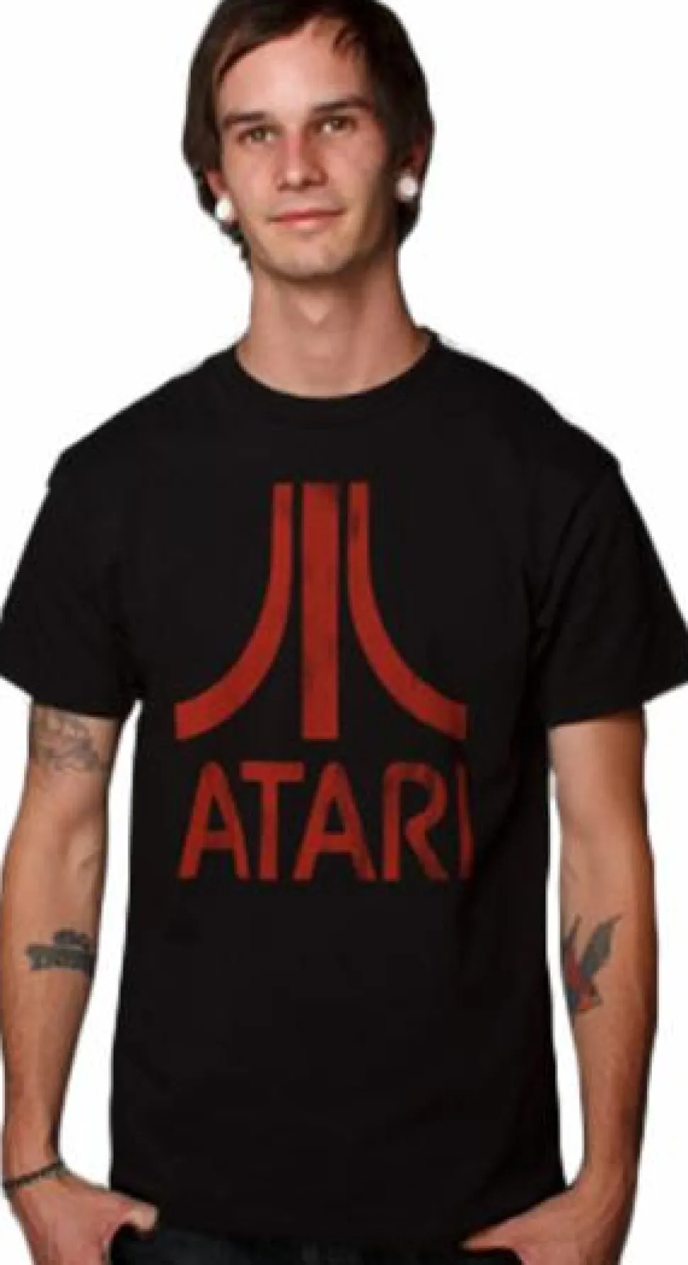 Atari - Mt Fuji Black Male T-Shirt