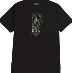 Attack on Titan - Attack on Titan x Primitive Levi Black T-Shirt
