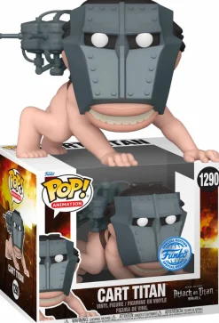 Attack on Titan - Cart Titan 6” Super Sized Pop! Vinyl Figure