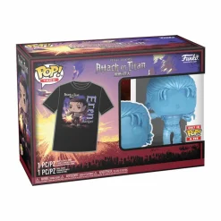 Attack on Titan - Eren Jaeger with Marks (Transparent) Pop! Vinyl Figure & T-Shirt Box Set