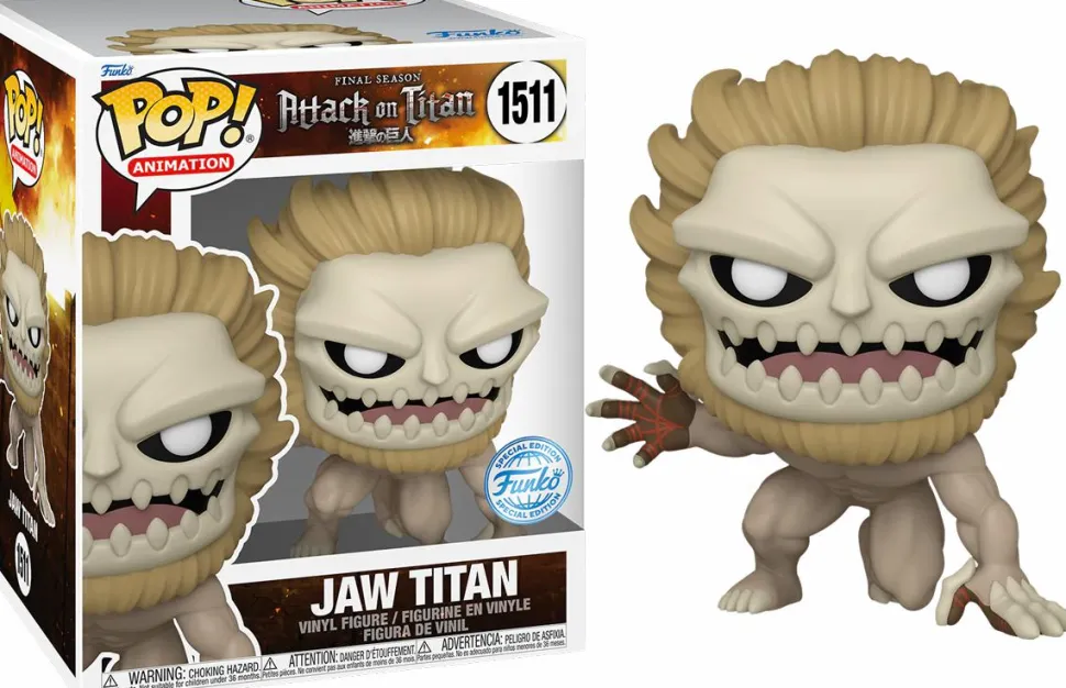 Attack on Titan - Jaw Titan 6" Super Sized Pop! Vinyl Figure