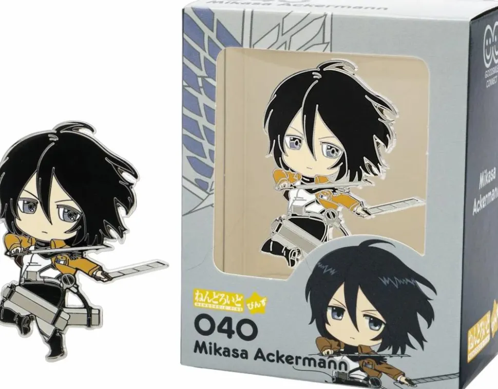 Attack on Titan - Mikasa Ackerman Nendoroid Enamel Pin
