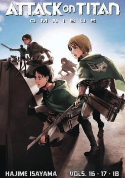 Attack on Titan - Omnibus Volume 06 Manga Paperback Book (Vol. 16-18)