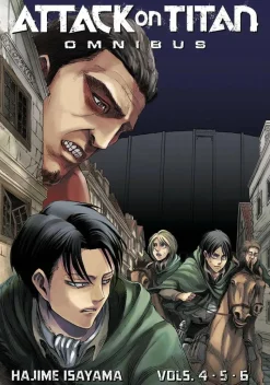 Attack on Titan - Omnibus Volume 02 Manga Paperback Book (Vol. 4-6)