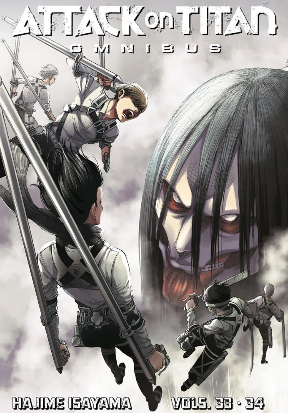 Attack on Titan - Omnibus Volume 12 Manga Paperback Book (Vol. 33-34)