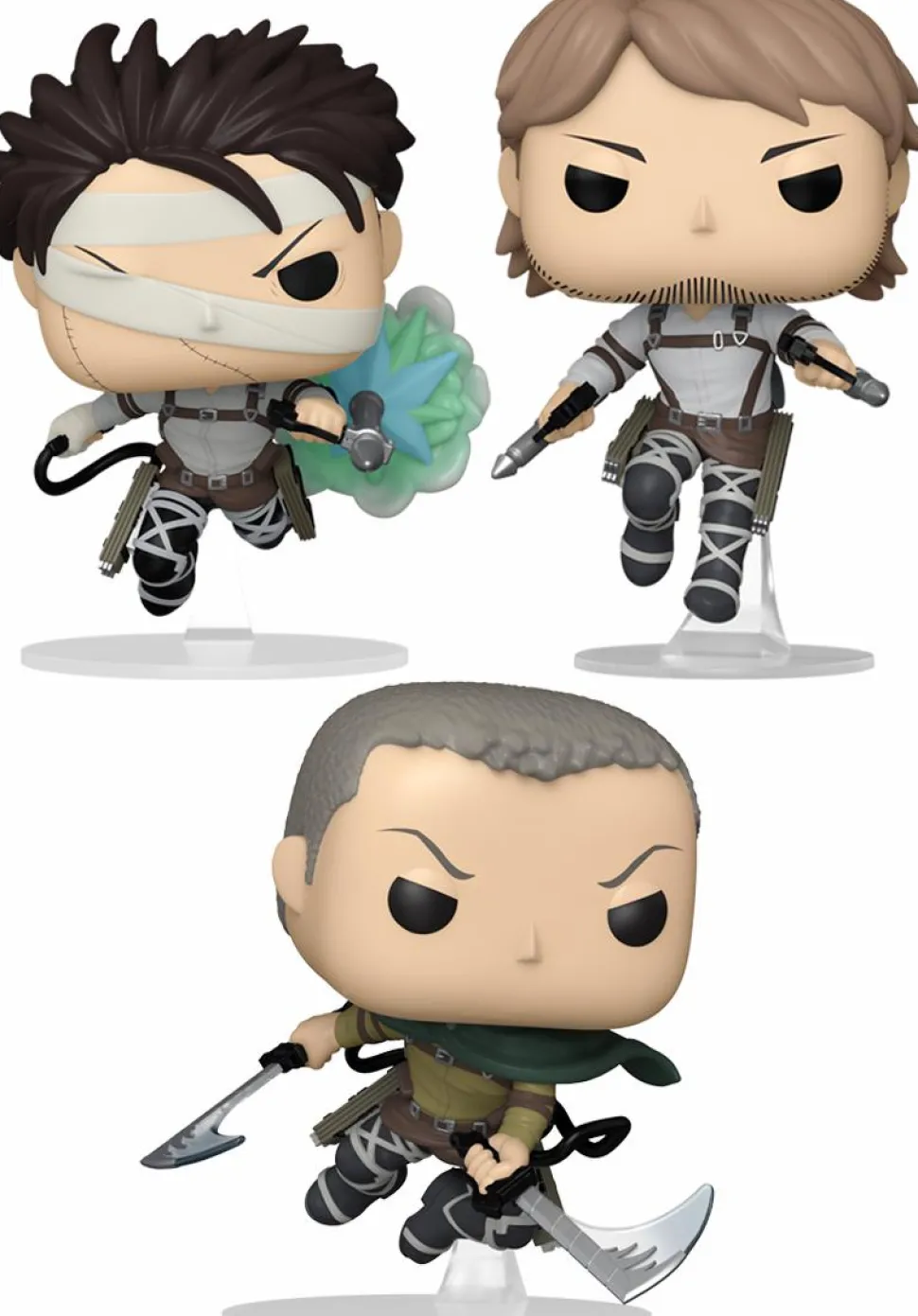 Attack on Titan - Special Operations Squad Pop! Vinyl Bundle (Set of 3)
