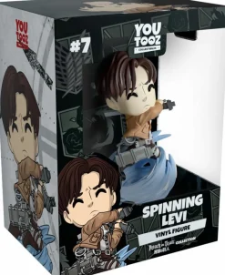 Attack on Titan - Spinning Levi 4.5” Vinyl Figure
