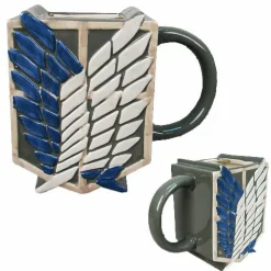 Attack on Titan - Survey Corps Emblem Molded Mug