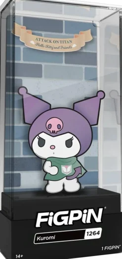 Attack on Titan x Hello Kitty and Friends - Kuromi FiGPiN Enamel Pin