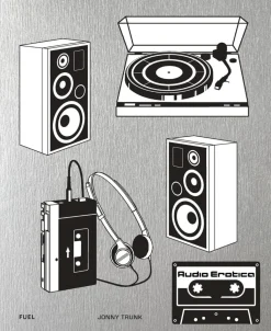 Audio Erotica: Hi-Fi Brochures 1950s-1980s by Jonny Trunk Paperback Book