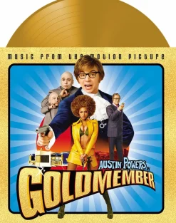 Austin Powers in Goldmember - Music from the Motion Picture Original Soundtrack LP Vinyl Record (2020 Record Store Day Exclusive Gold Coloured Vinyl)