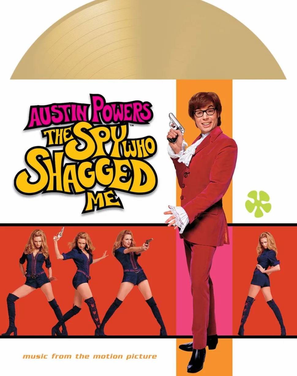 Austin Powers: The Spy Who Shagged Me - Music from the Motion Picture Original Soundtrack LP Vinyl Record (2020 Record Store Day Exclusive Transparent Tan Vinyl)