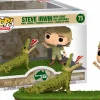 Australia Zoo: Home of The Crocodile Hunter - Steve Irwin with ‘Agro’ the Crocodile Pop! Moment Vinyl Figure 2-Pack